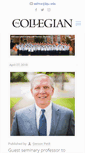 Mobile Screenshot of collegianonline.com